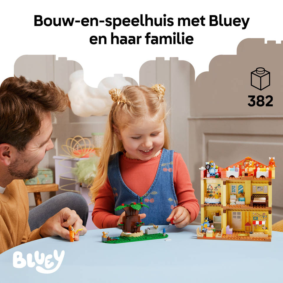 LEGO Bluey huis van Bluey en haar familie 11203