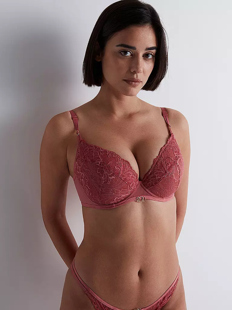 AUBADE BH Push Up FEELING MYSELF  rosewood rosa
