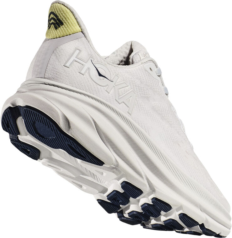 HOKA Clifton 9 Cosmic grey / white