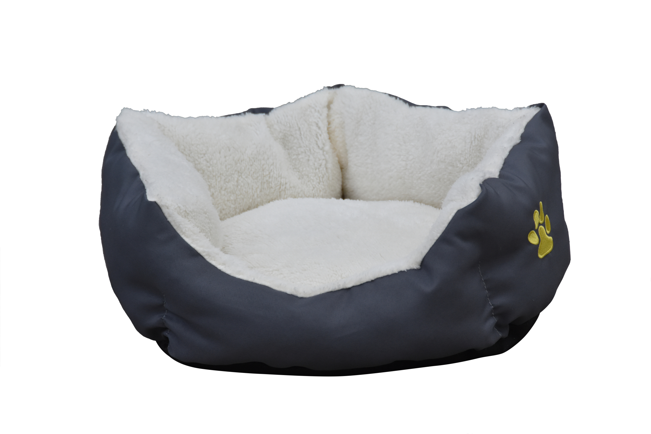 Hundebett Katzenbett PFÖTCHEN M grau