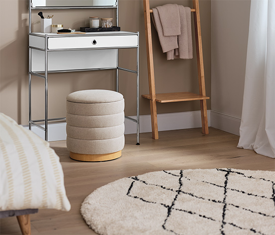 Indoorteppich »NOMAD Rhombus Line«, Ø ca. 160 cm