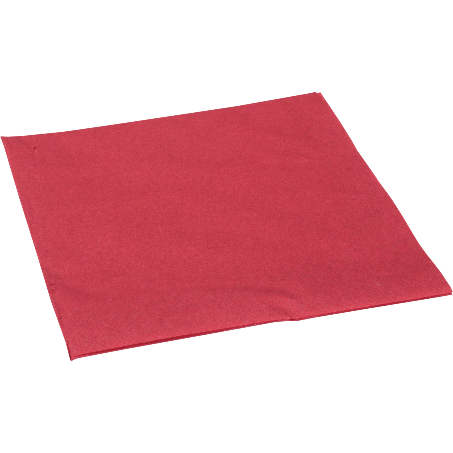 Servet, 1/4 vouw, 2-laags, 33x33cm, cellulose, bordeaux