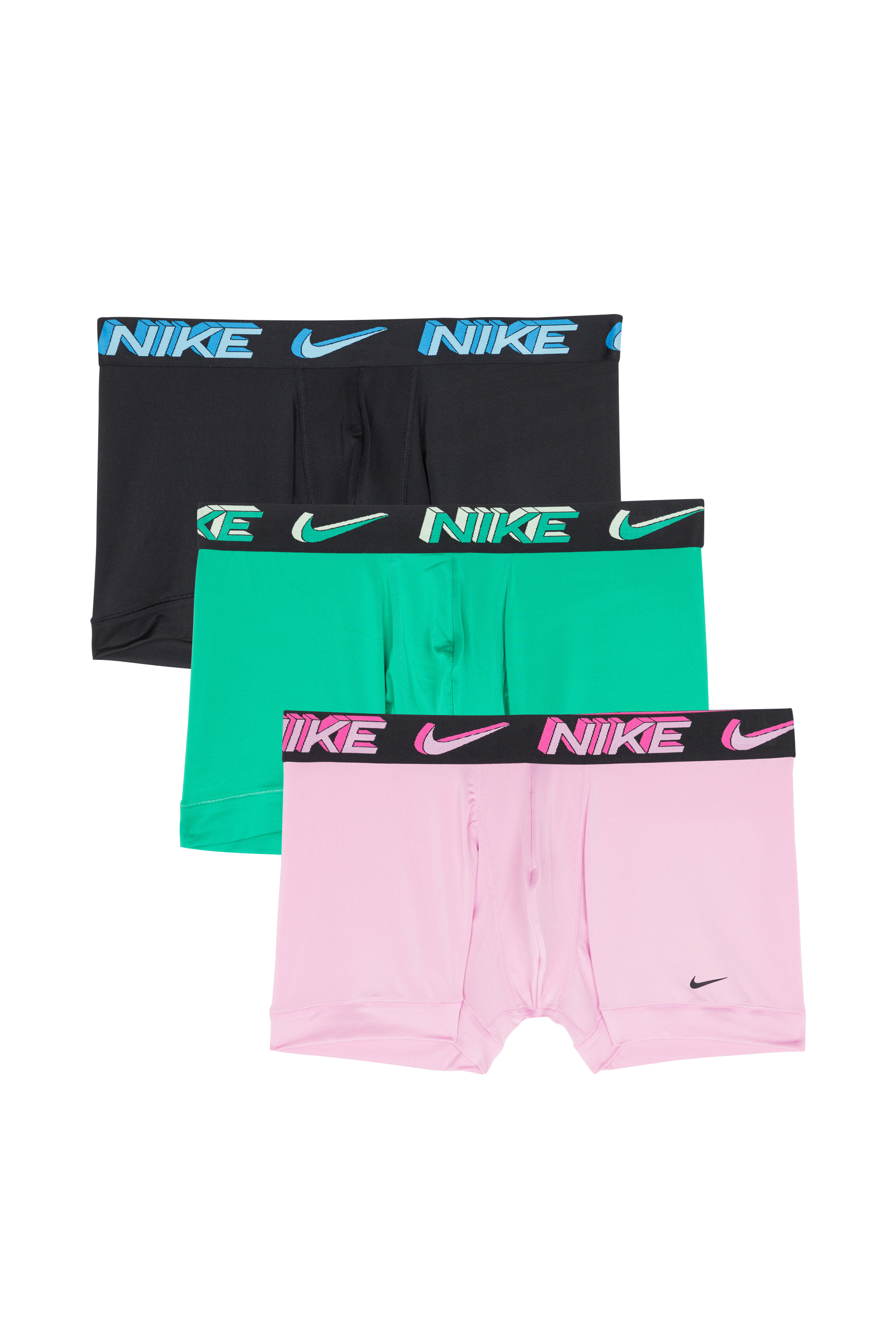 NIKE UNDERWEAR Boxers ESSENTIAL MICRO TRUNK 3PK Noir