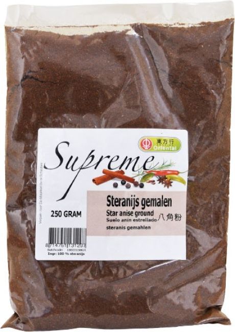 Supreme Steranijs Gemalen 250g