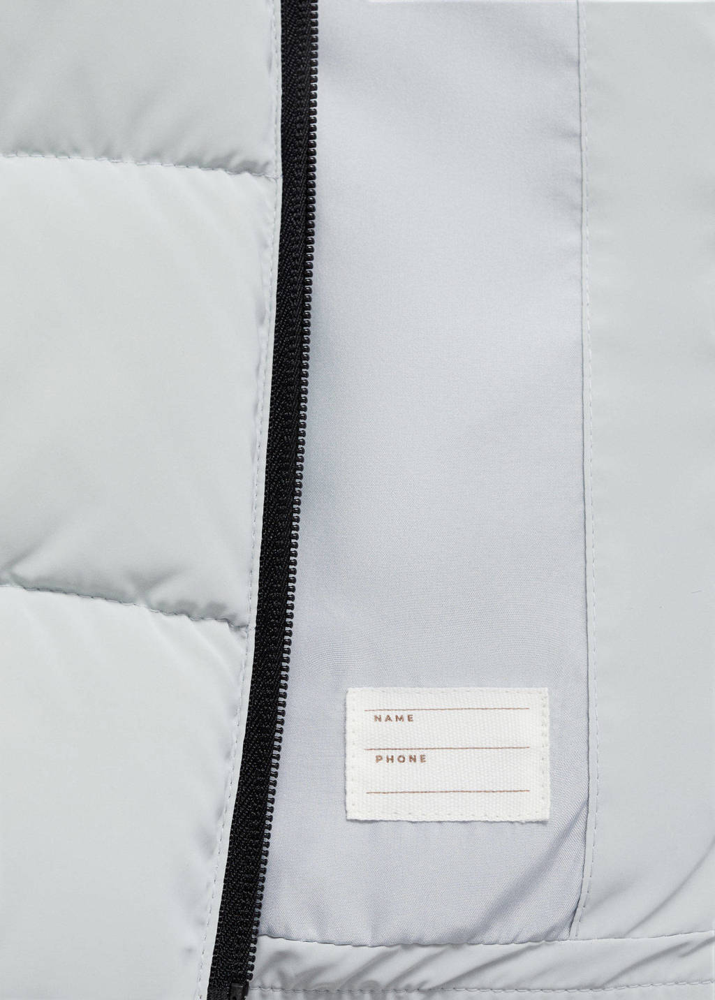 Mango Kids bodywarmer ijsblauw/zwart