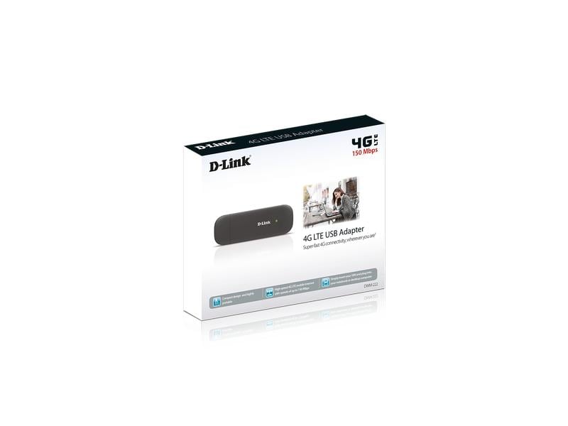 D-Link LTE Stick DWM-222 4G LTE USB Adapter DWM-222