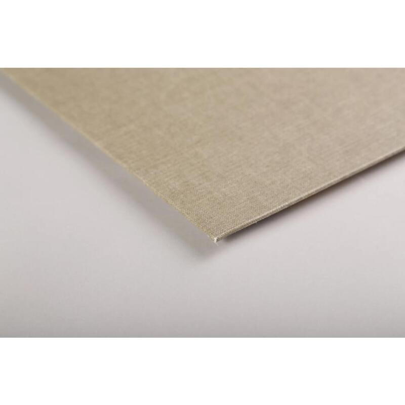 Prêt à peindre carton toilé 18x24cm 3mm - Naturel