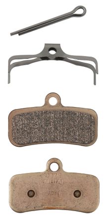 D02S für 4-Kolben-Bremsen, MetallTrägerplatte Stahl