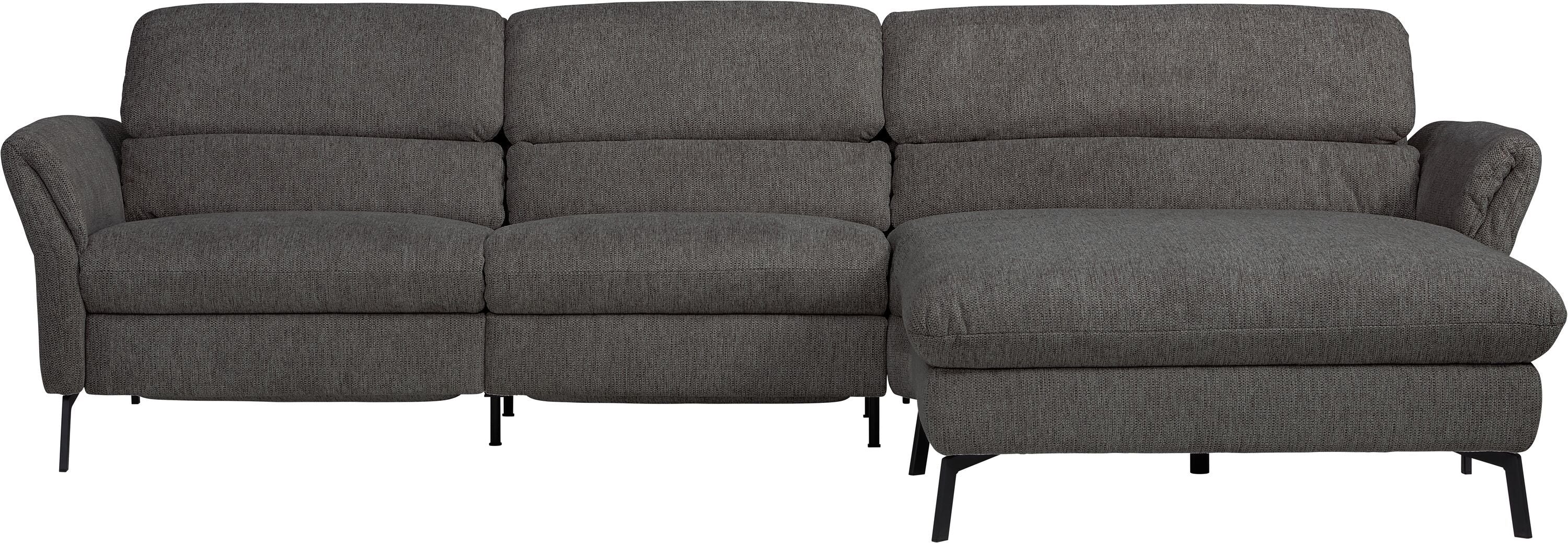 SEBO Ecksofa - Anthrazit / B: 284.0 cm x T: 161.0 cm x H: 84.0 cm