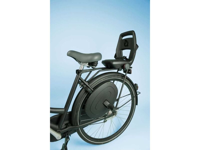 Qibbel Junior-Kindersitz Schwarz Velokindersitz