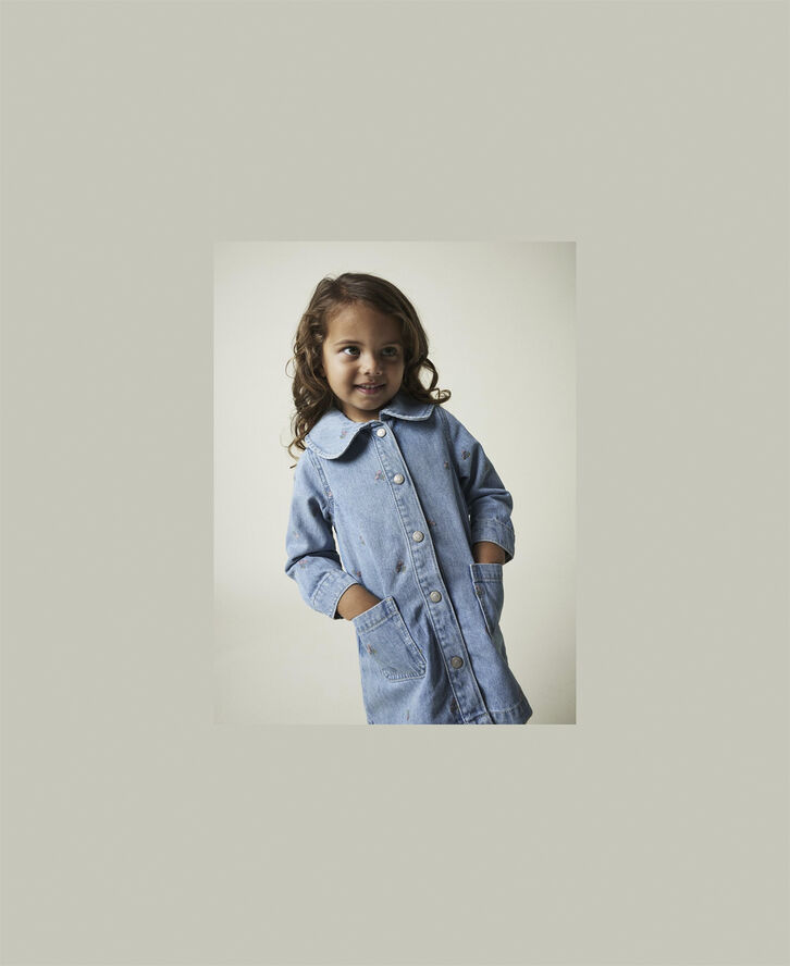 Name It NMFPIPER LS DNM DRESS 3614-ZA B Blå