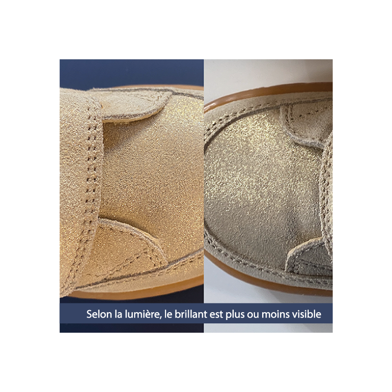 Naturino Naturino Barefoot Amur Suede Glitter Platinium