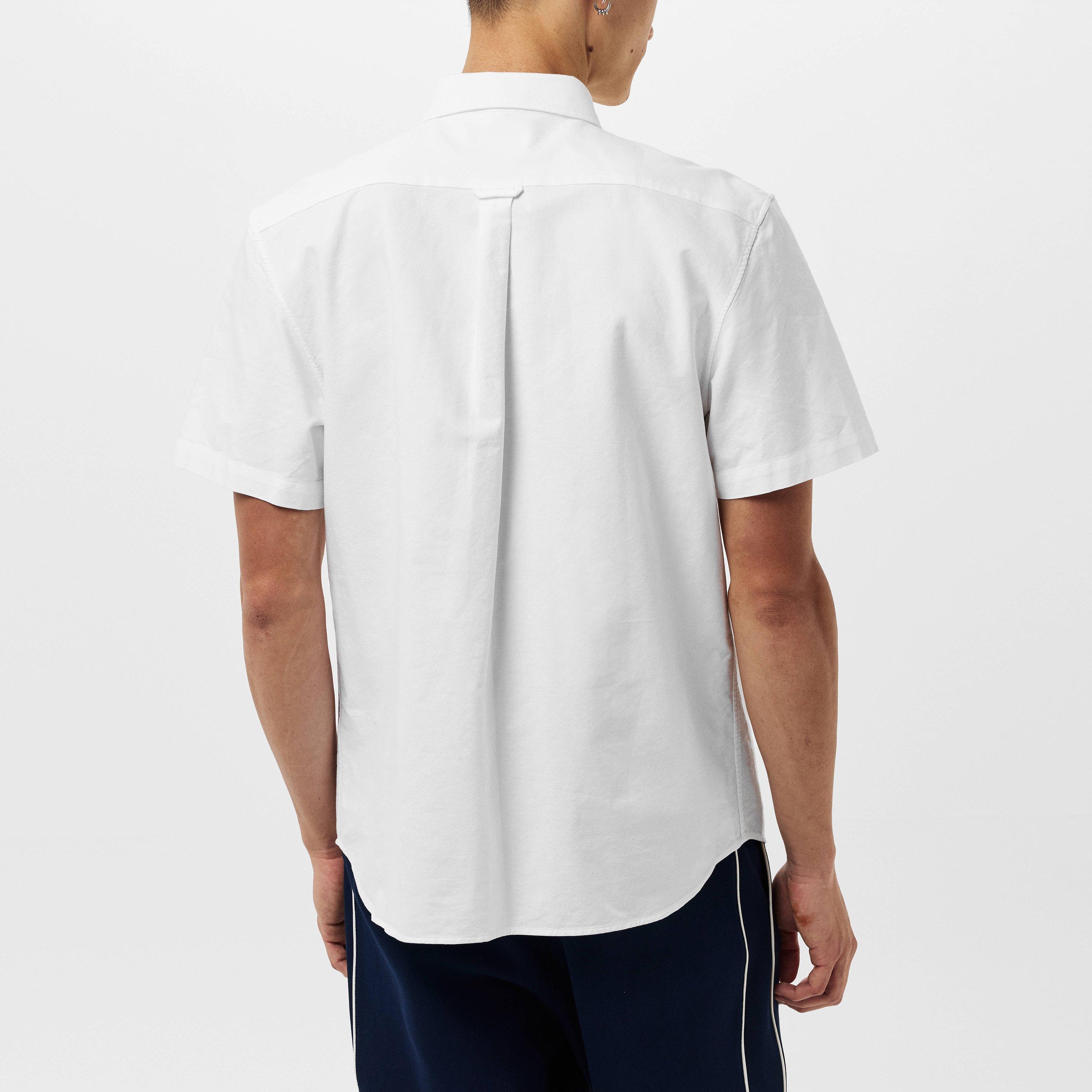 Lacoste Short Sleeve Oxford Shirt Mens