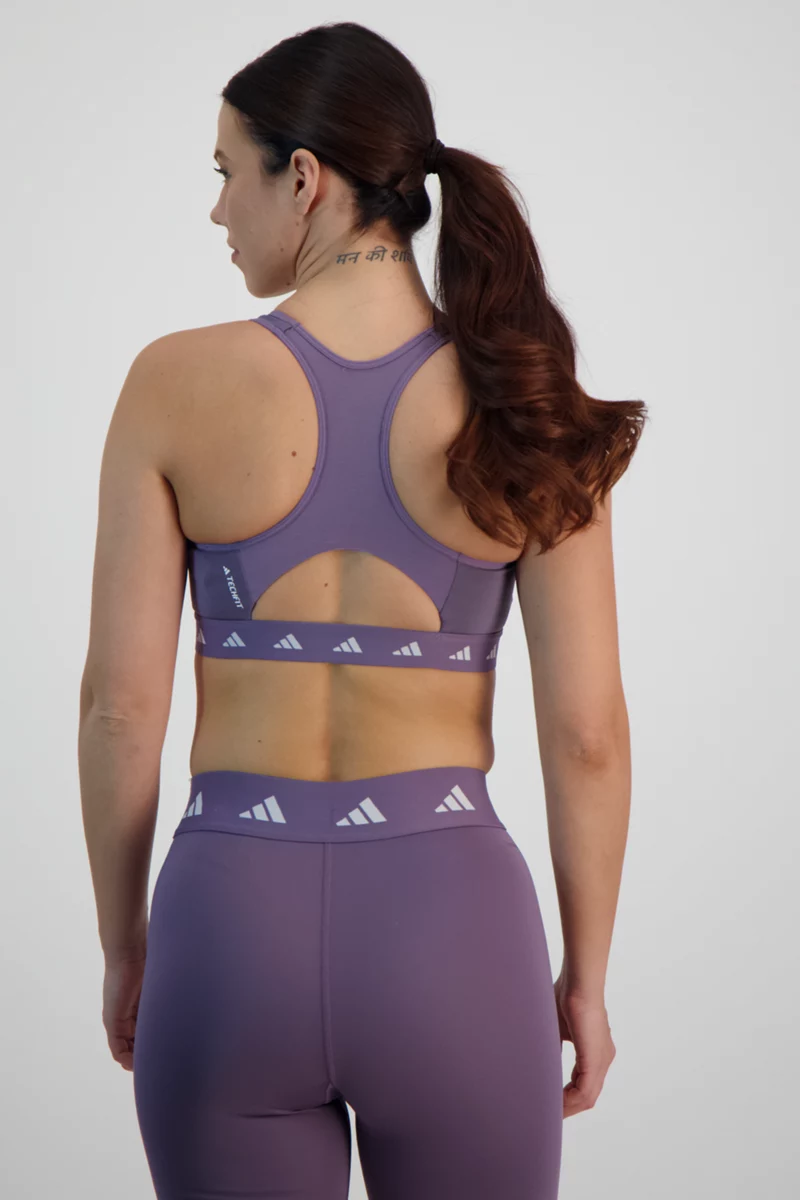 adidas Performance Powerreact Training Techfit Medium Damen Sport-BH