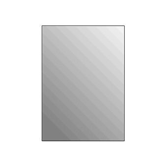 Plieger Basic 4mm rechthoekige spiegel 60x90cm zilver