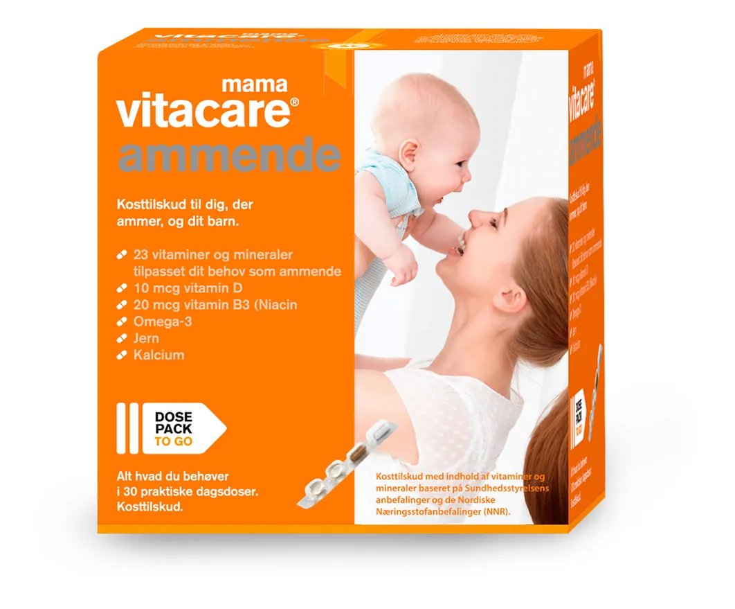 Vitacare Mama Ammende - 30 dagsdosis pakninger