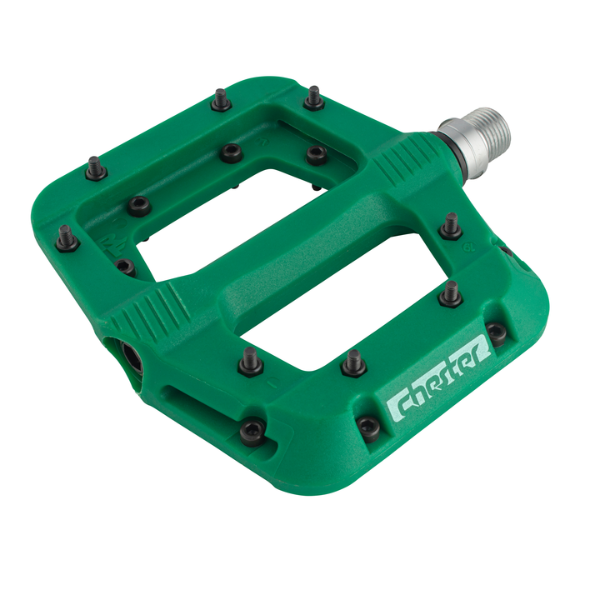 RaceFace Chester Flats i Nylon med Pegs - Grøn