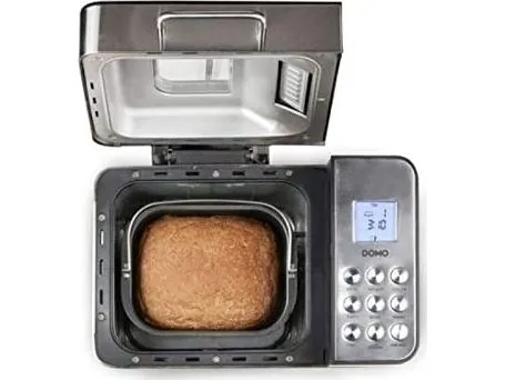 Domo B3971, 1 kg, Forsinket start-timer, Visningsvindue, Variabel skorpe bruning kontrol, Holde varm funktion, Rustfrit stål