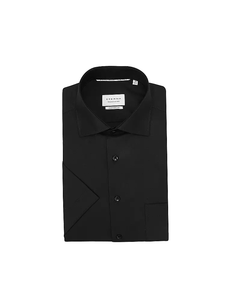 ETERNA Hemd Comfort Fit schwarz