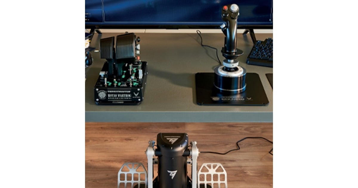 ThrustmasterHOTAS Magnetic Base houder  (Zwart)