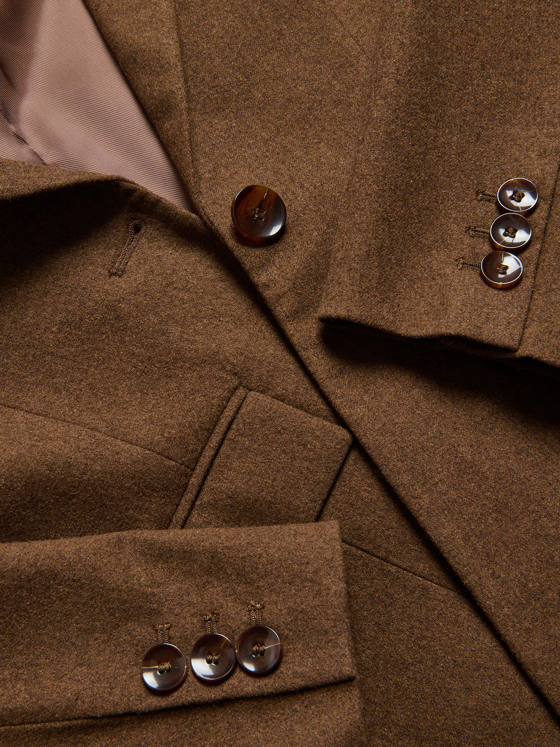 Blazer aus Wollmischung