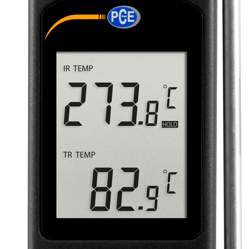 PCE Infrarotthermometer PCE-IR 80 Einstechthermometer Lebensmittelthermometerzwei Messarten bis 330°C