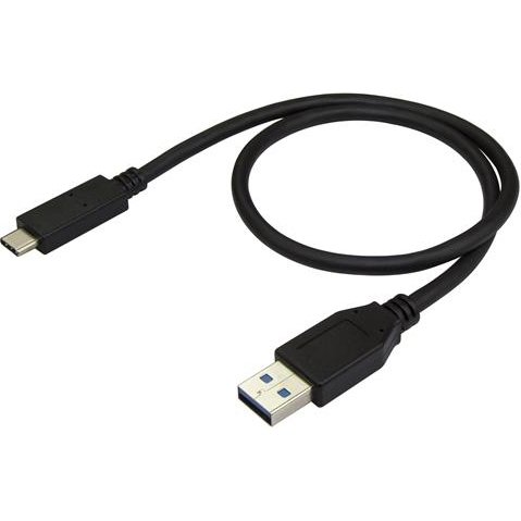 StarTech.com Câble de Charge USB-A vers USB-C de 50cm, USB 10Gbps, Charge et Synchronisation, 3A - Cordon de Charge USB