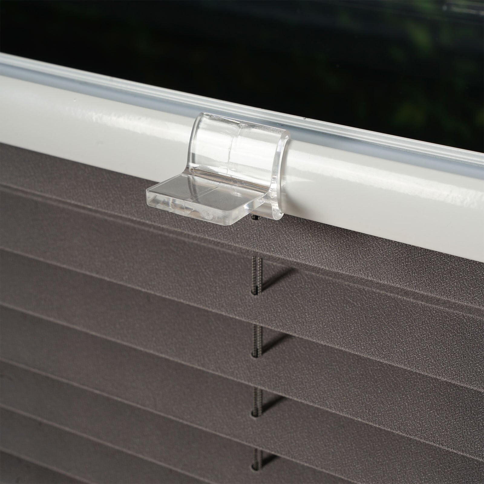 my deco Plissee 90 x 210 cm grau