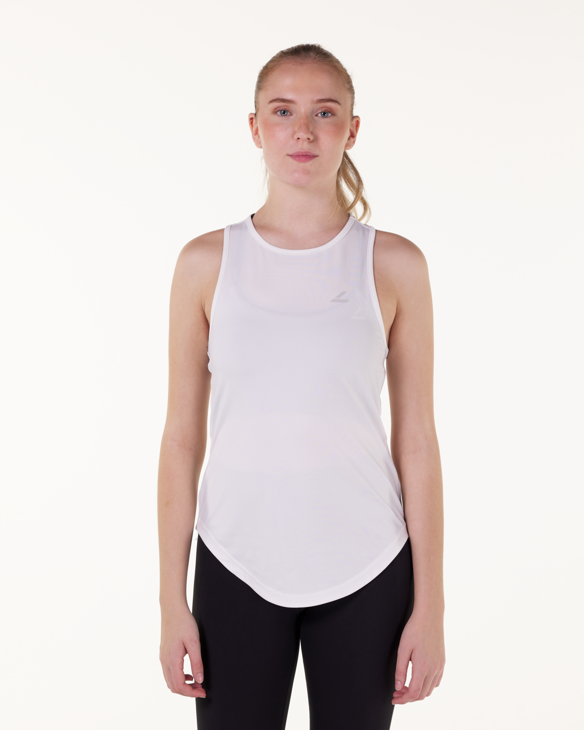 LEVITY Essential Racerback Tank White 22