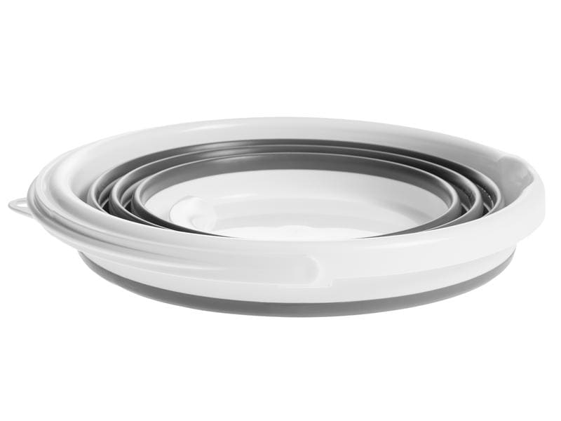 KOOR Eimer faltbar, 10 L Praktischer und platzsparender Eimer
