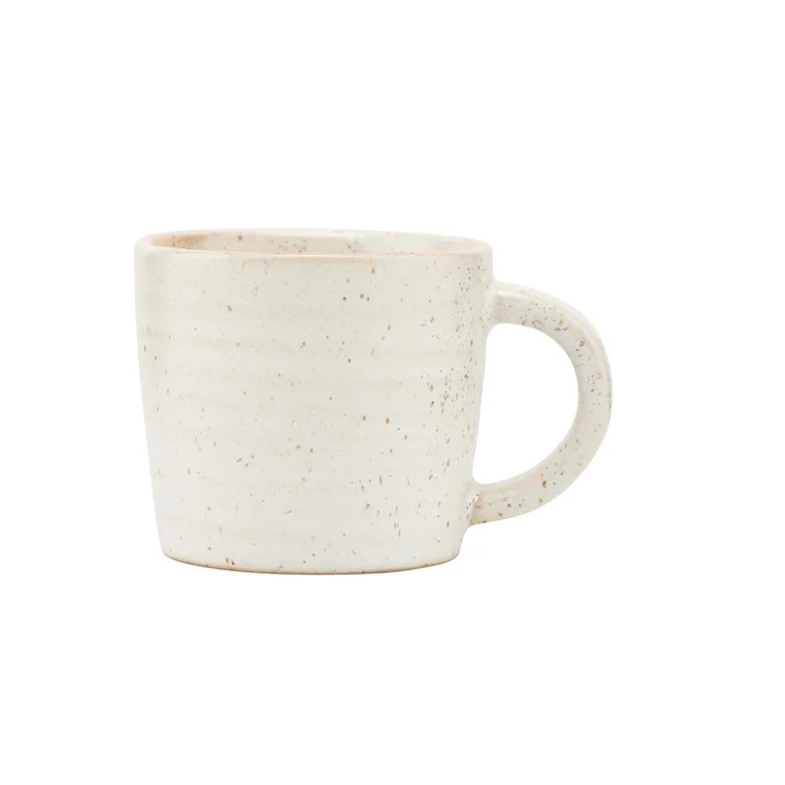 House Doctor - Pion Espressotasse, grau / weiss