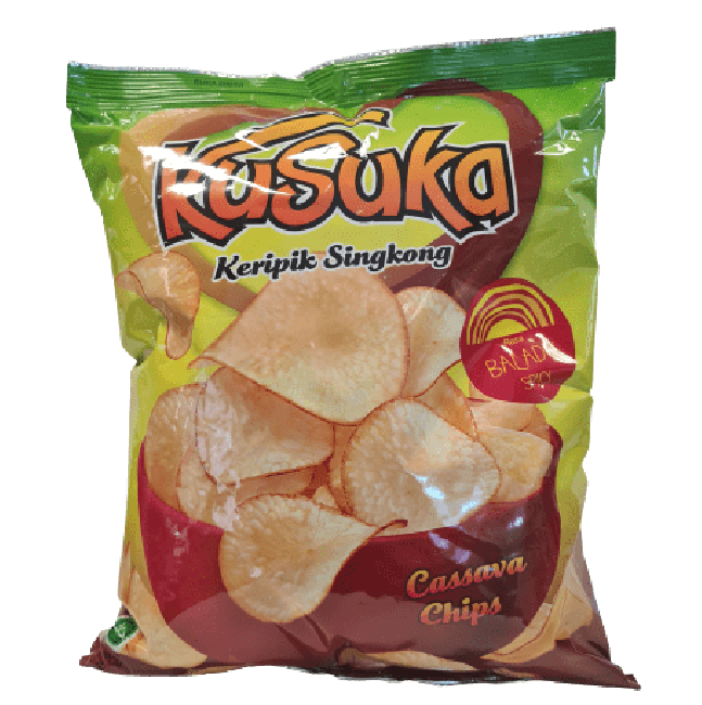 Kusuka Cassave Chips Balado 180g