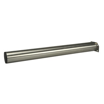 Duraline Tafelpoot rond RVS Ø 7,6x72 cm