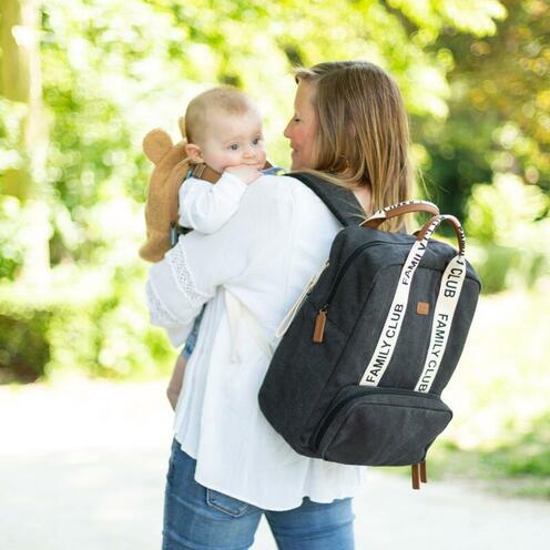 Sac à Dos Family Club Noir - CHILDHOME