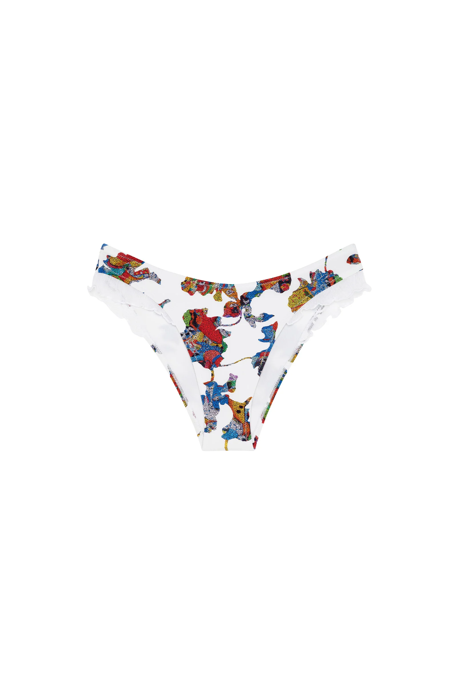 tyma Bas de maillot de bain imprimé WONDERLAND à volants Wonderland