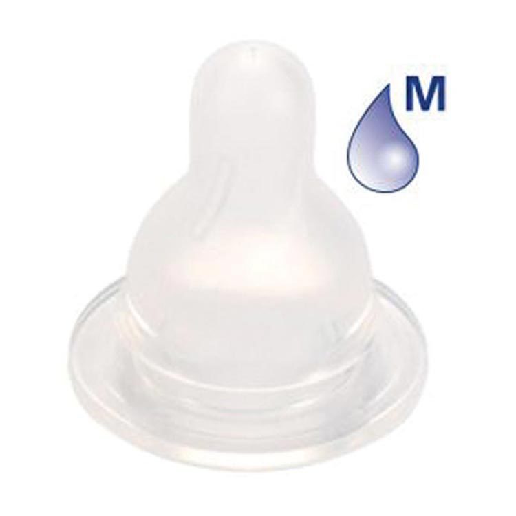 Difrax Flesspeen soft kers medium 2st