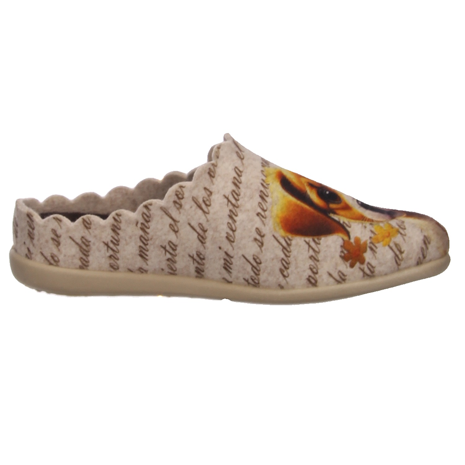 Becker Pantoffeln beige beige