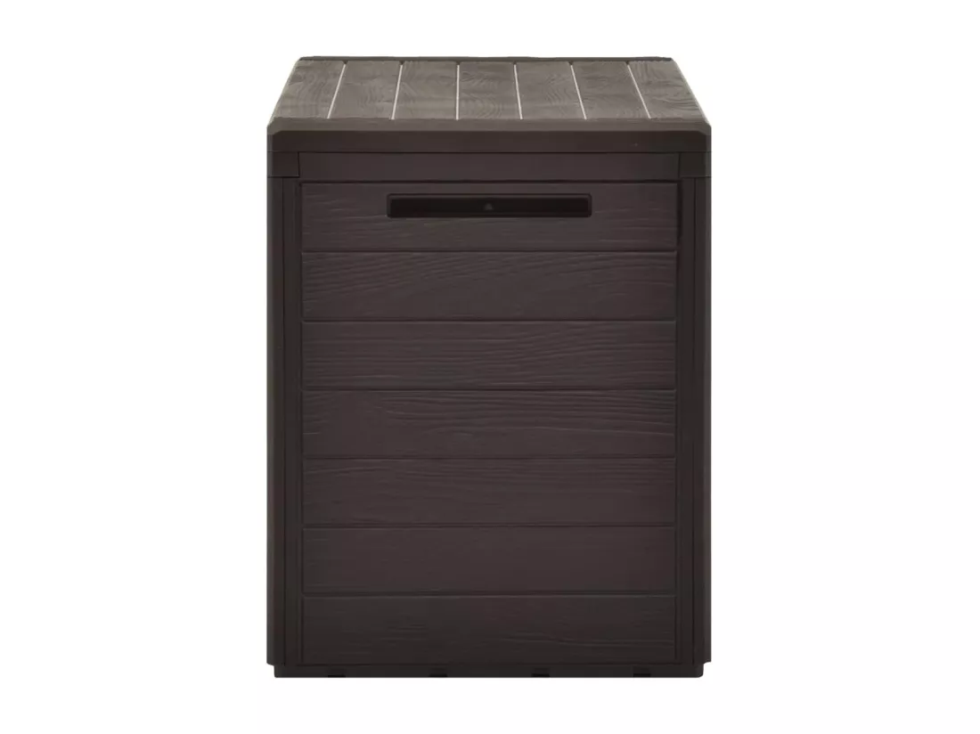 Coffre boîte meuble de marron 78 x 44 x 55 cm 02_0013100