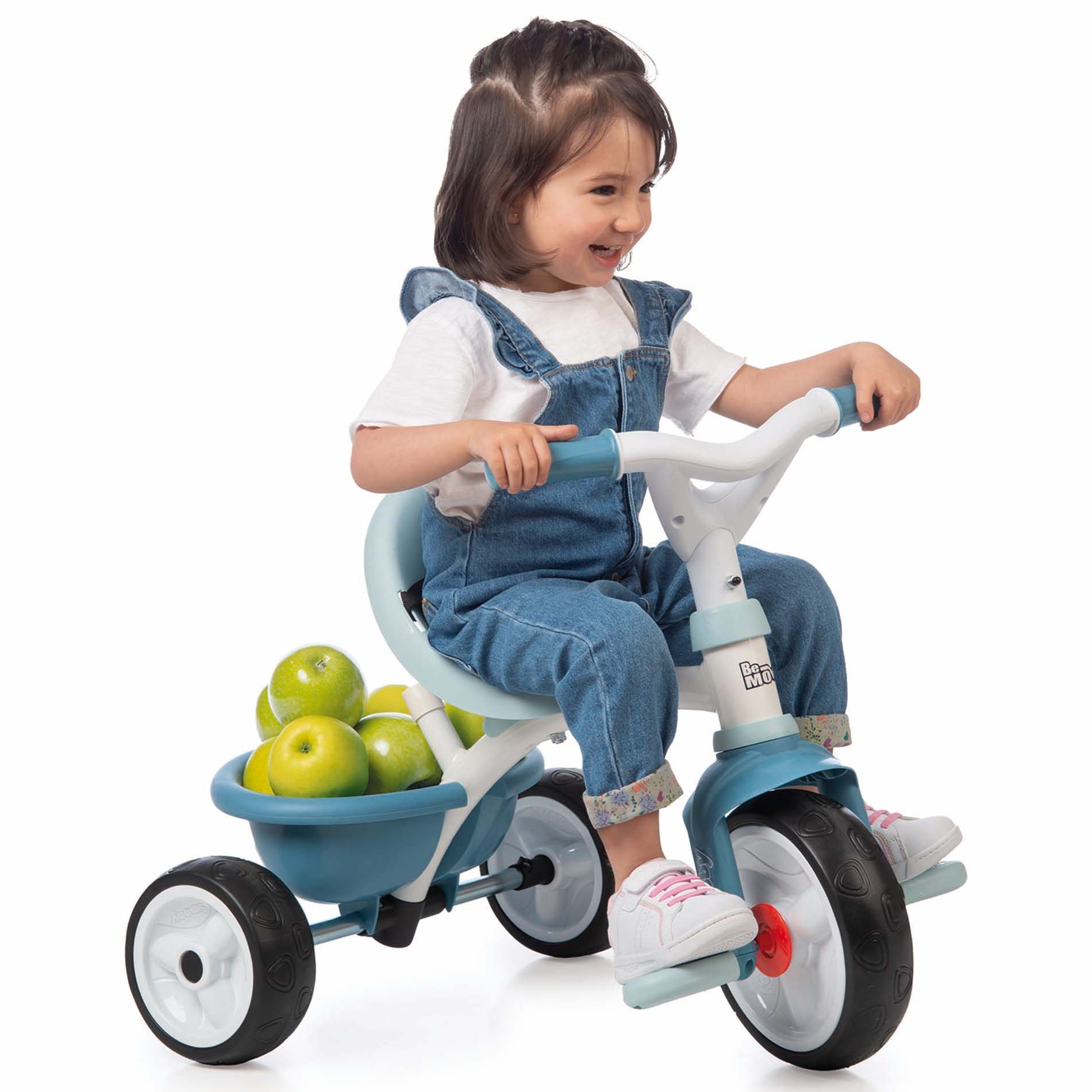 Smoby Driewieler BE FUN blauw - shop nu - Prénatal