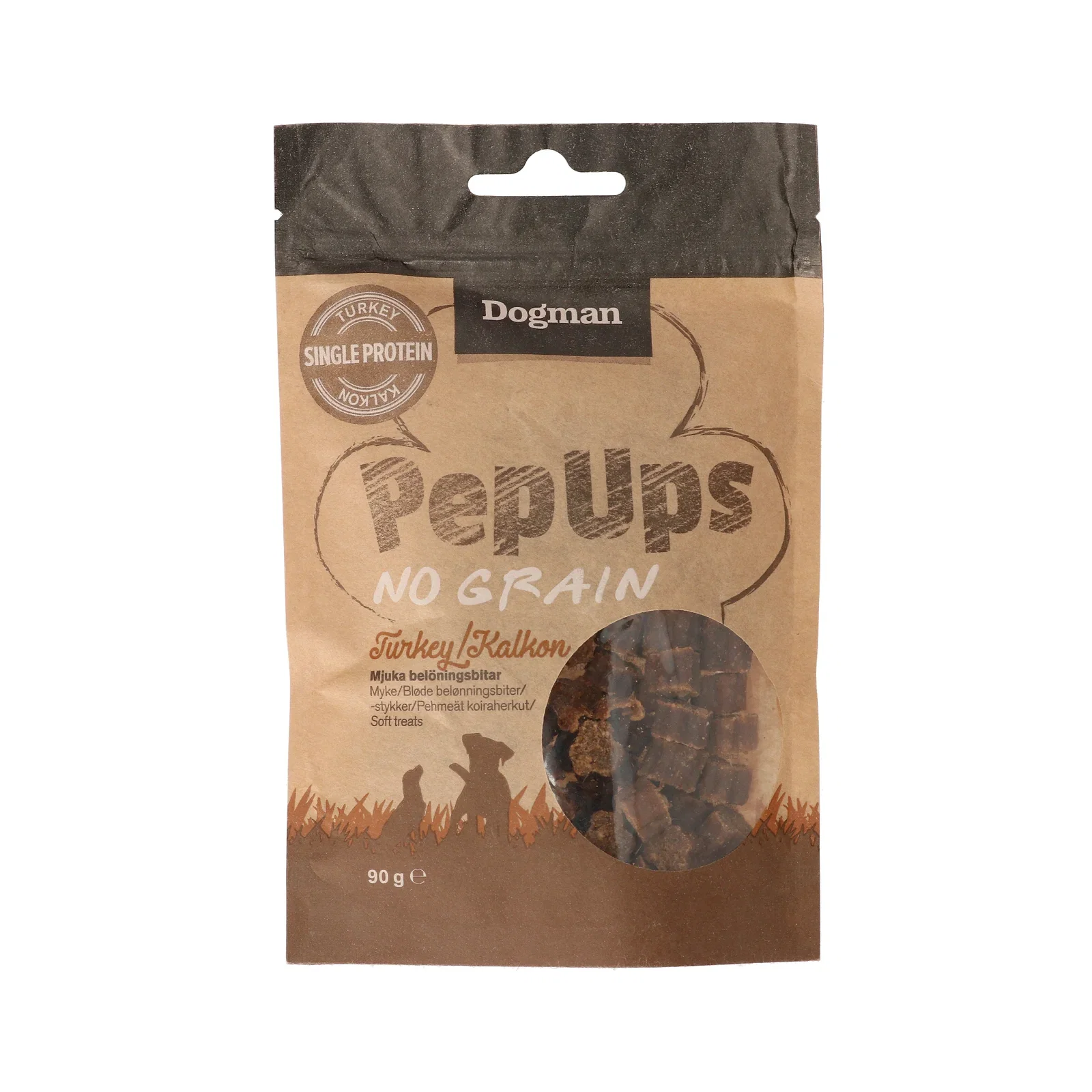 Dogman Pep Ups No Grain kalkun