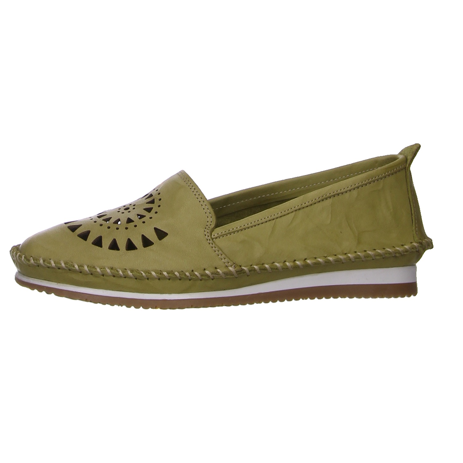 Andrea Conti Ballerinas grün grün