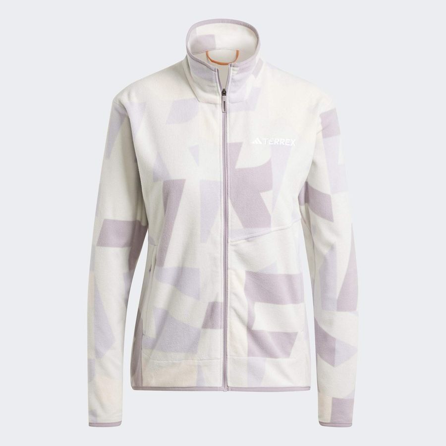 Adidas Terrex Multi Printed Full-Zip Fleece Jacket