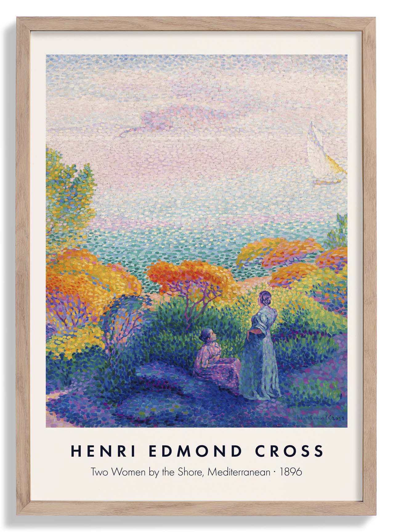 Zwei Frauen an der Küste von Henri Edmond Cross