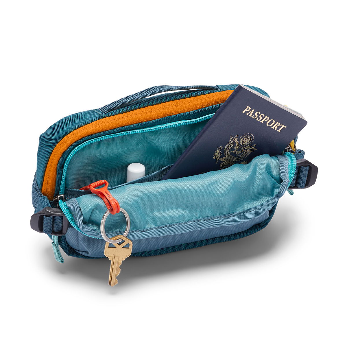 Cotopaxi Allpa X 1,5 L Bæltetaske / Cross-Over (Blue Spruce / Abyss)