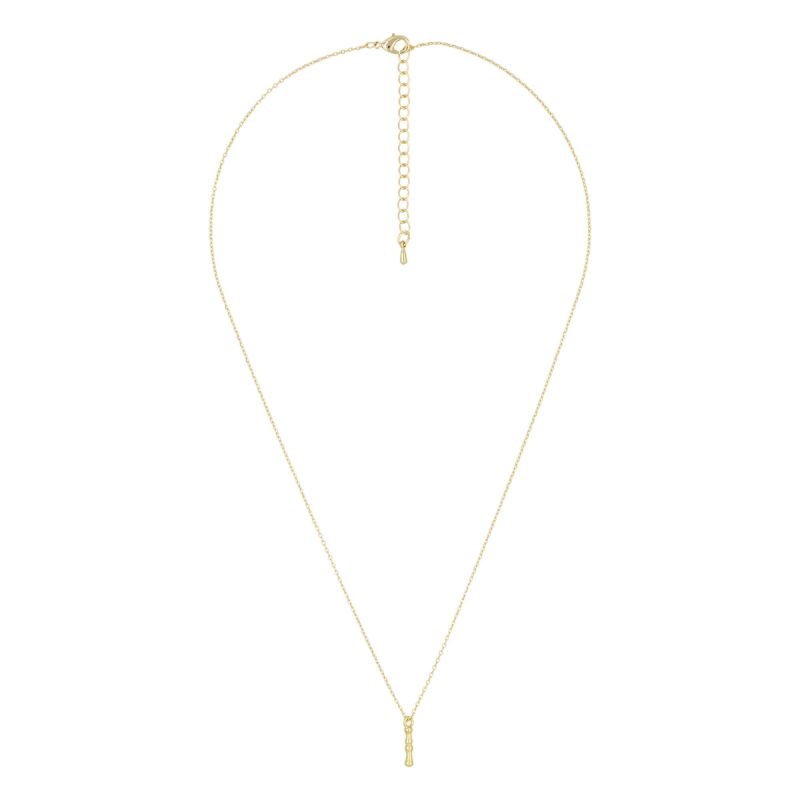 Collier Lettre I Bambou