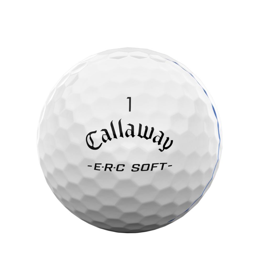 ERC Soft Triple Track Golfball Hvit