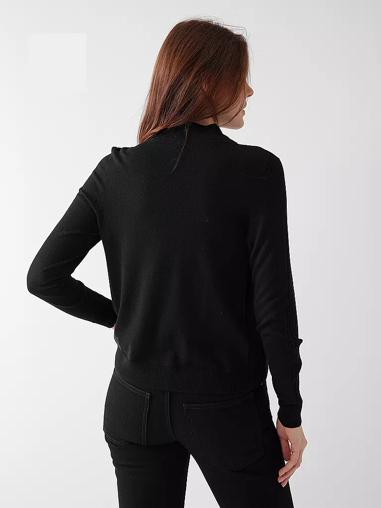 MARC CAIN Pullover schwarz