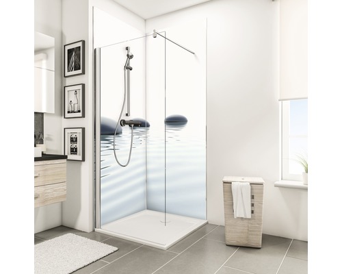 Doucheachterwand SCHULTE DecoDesign Zen ExpressPlus fotostenen water 210 x 90 cm EP1900922 657