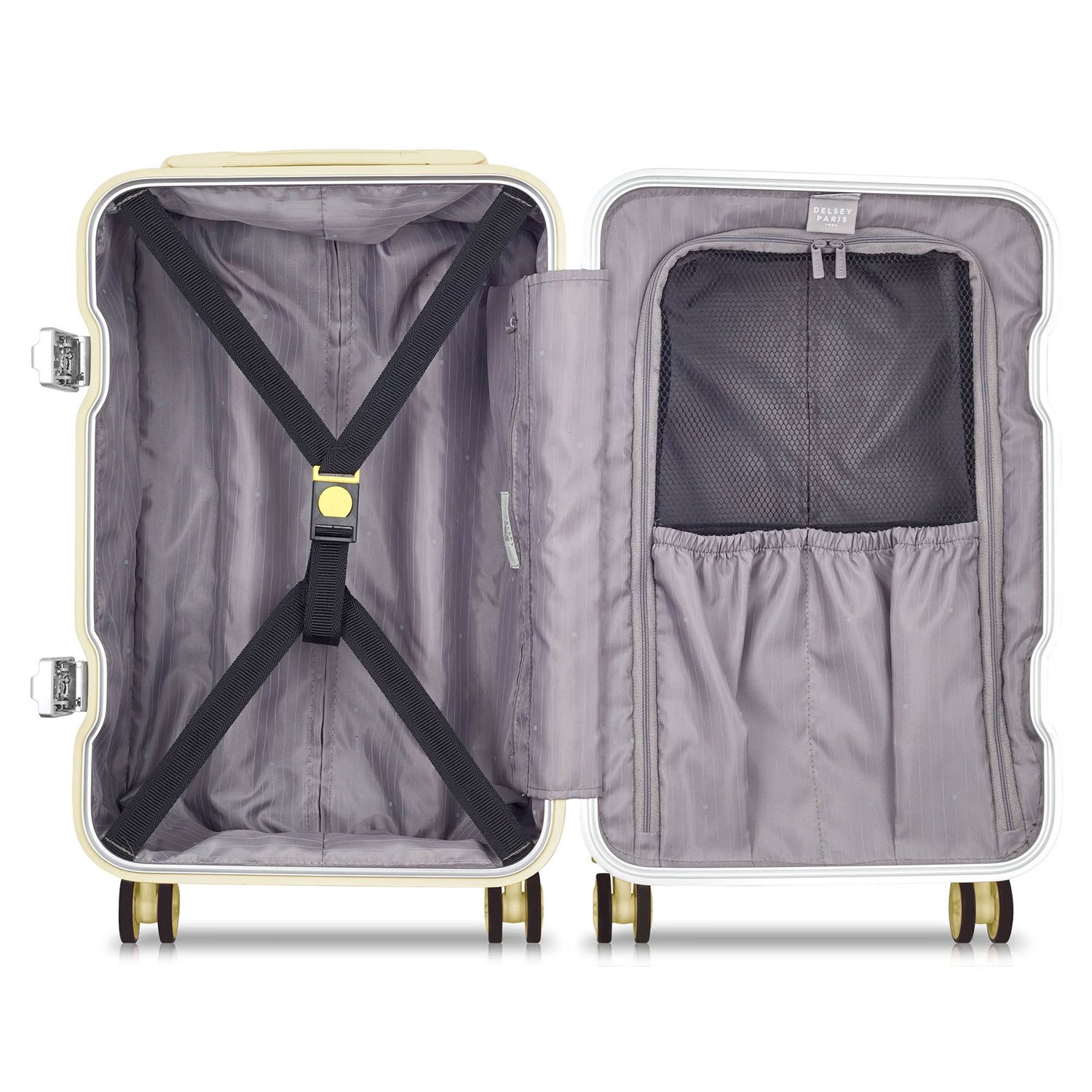 Delsey Bastille 2.0 Cabin Trolley 55/35 pale yellow