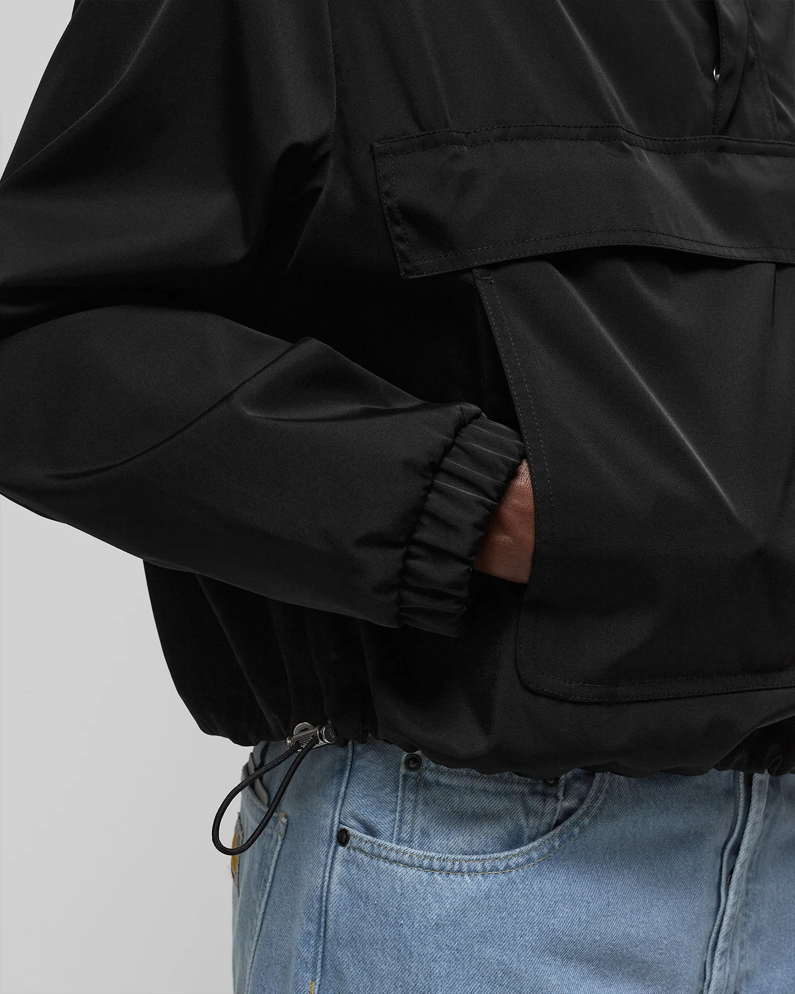 AMI Paris HOODED AMI WINDBREAKER